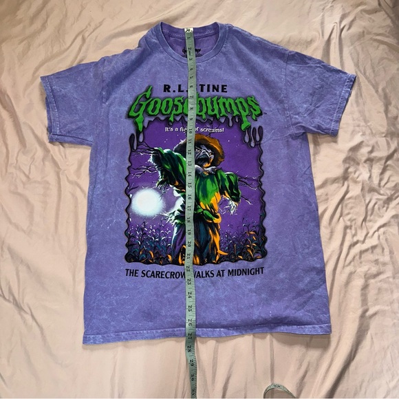 R.L. Stine Goosebumps The Scarecrow Walks at Midnight T-Shirt - Picture 3 of 5